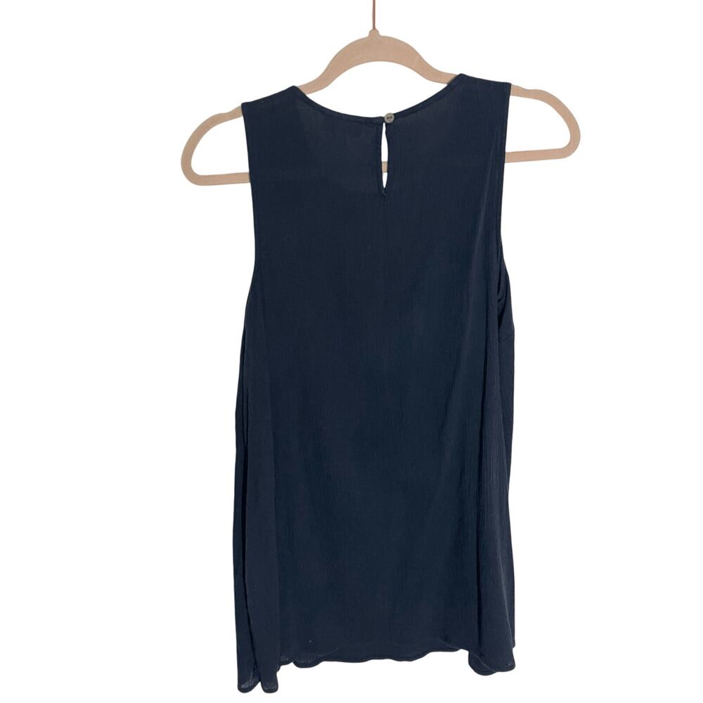 J.Jill Embroidered Bohemian Cottage Core Tank Dress Prairie Farmhouse Preppy S - Picture 7 of 7